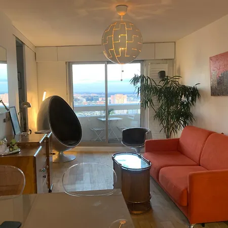 Apartmán 2 Pieces Vue Sur - Place D'italie
